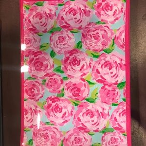 Lilly Pulitzer glass tray